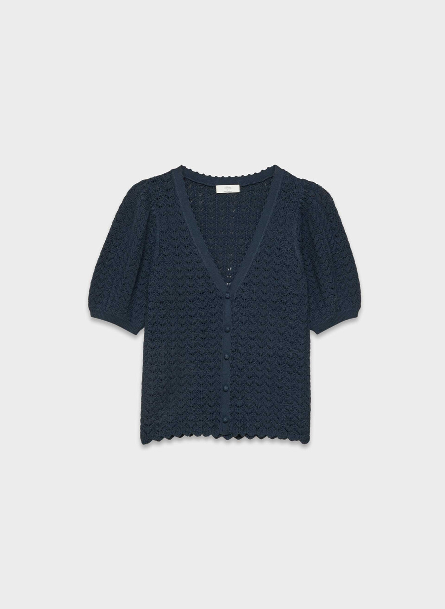 cotton charm fika cardigan admiral