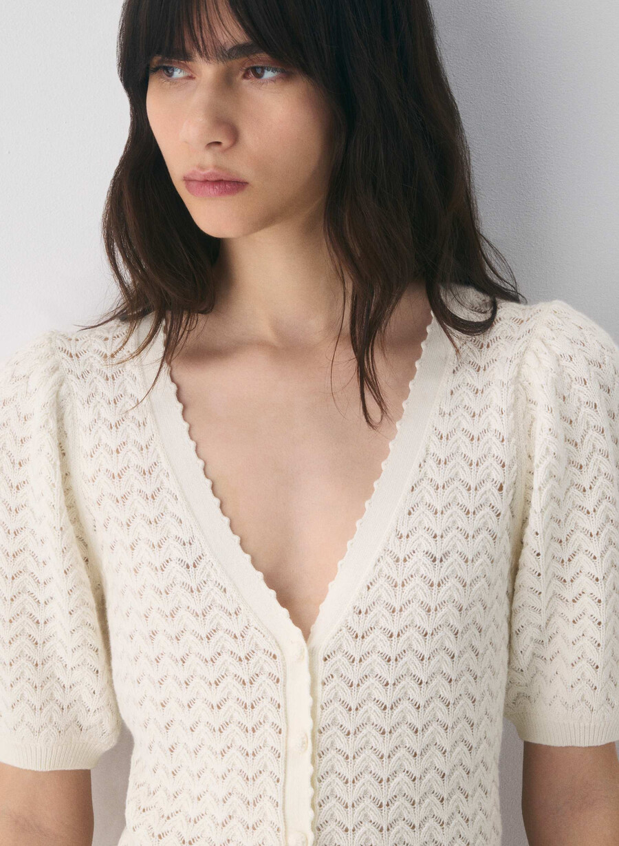 cotton charm fika cardigan hellbirke