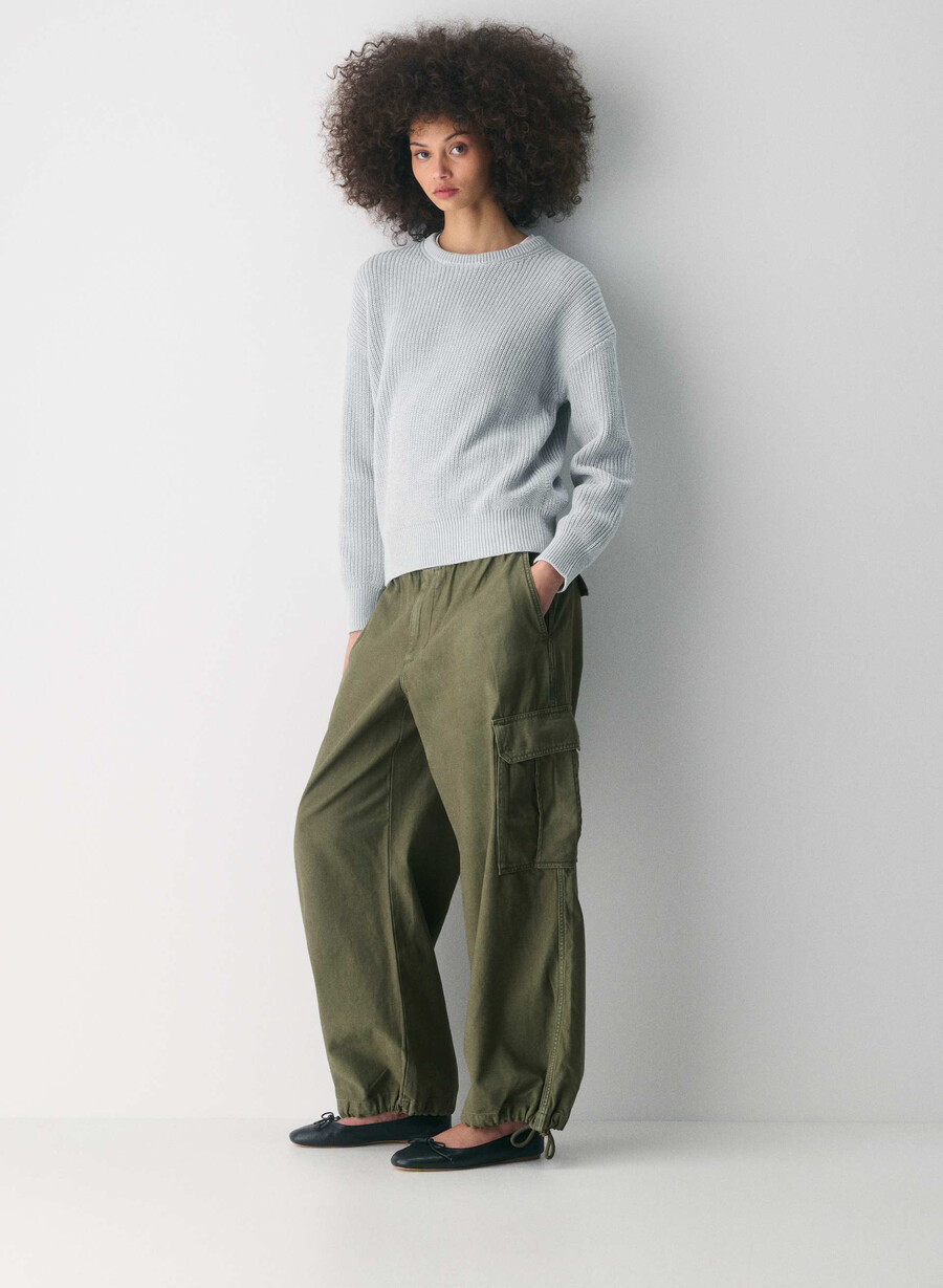 servo sweater heather chrome
