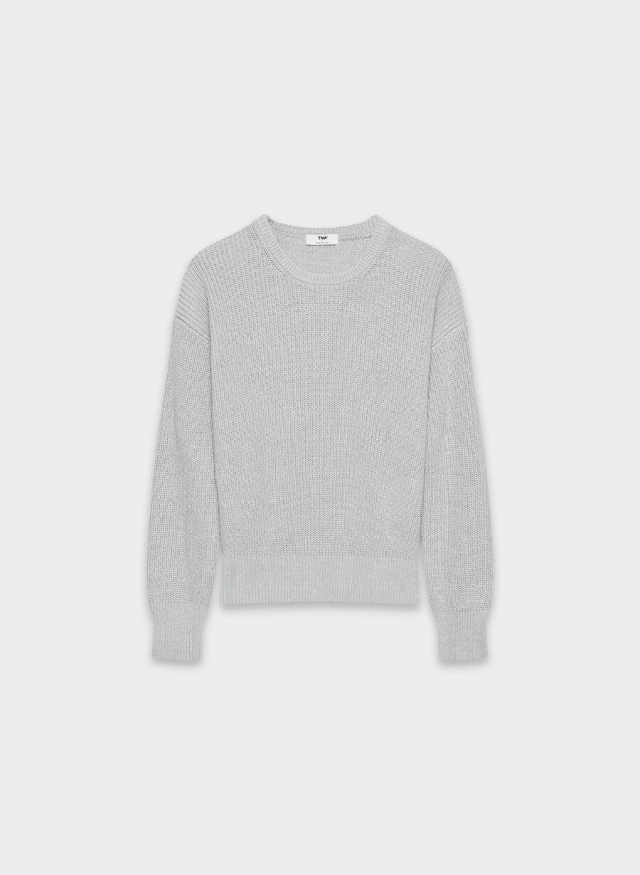 servo sweater heather chrome
