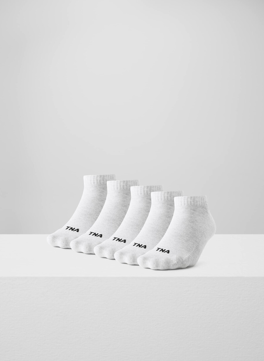 die besten unsichtbaren socken aller zeiten 5er-packung meliertes weiß