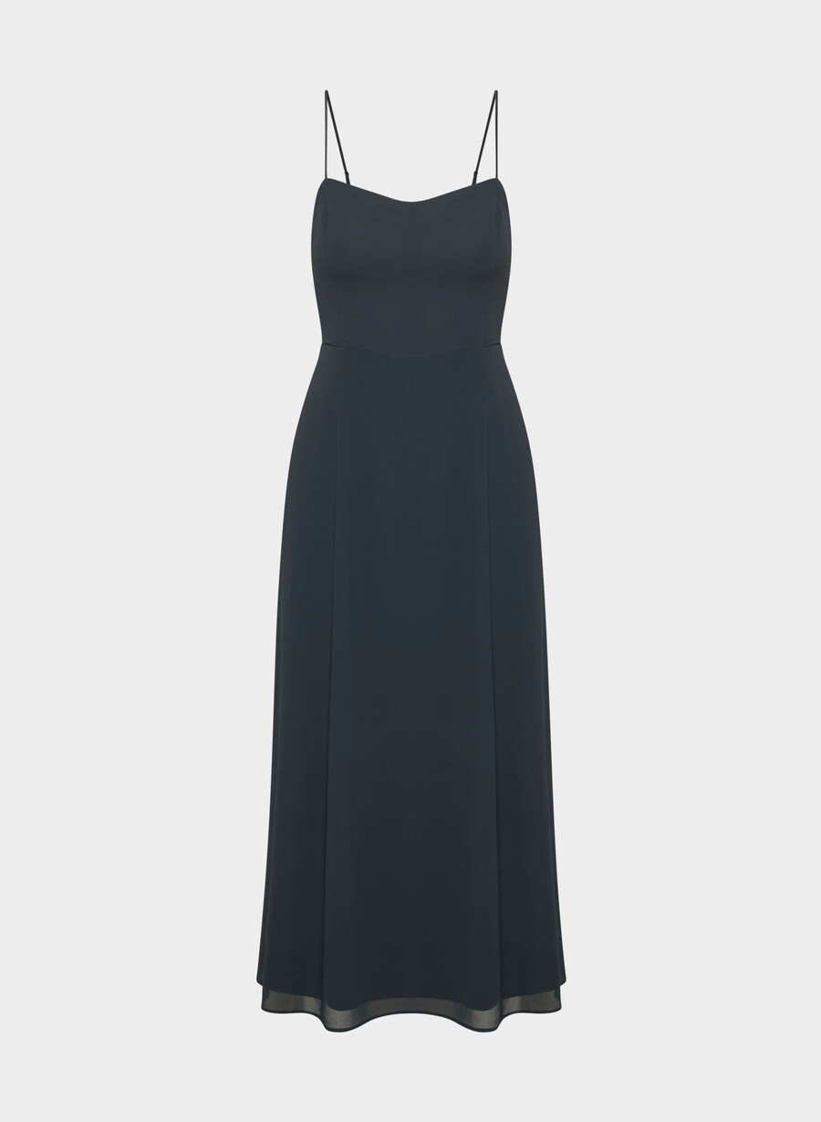 barrafina kleid dunkelblau