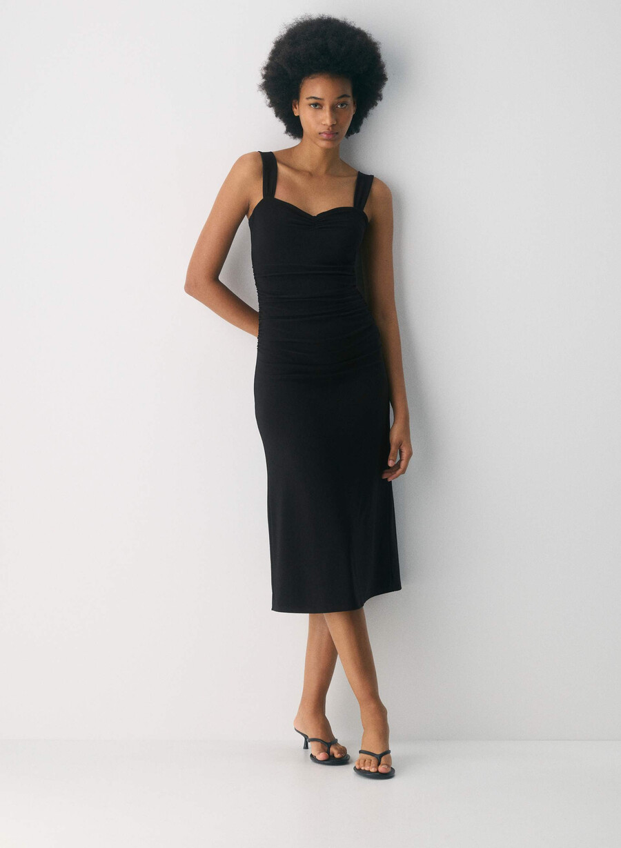 smooth matter voice dress schwarz