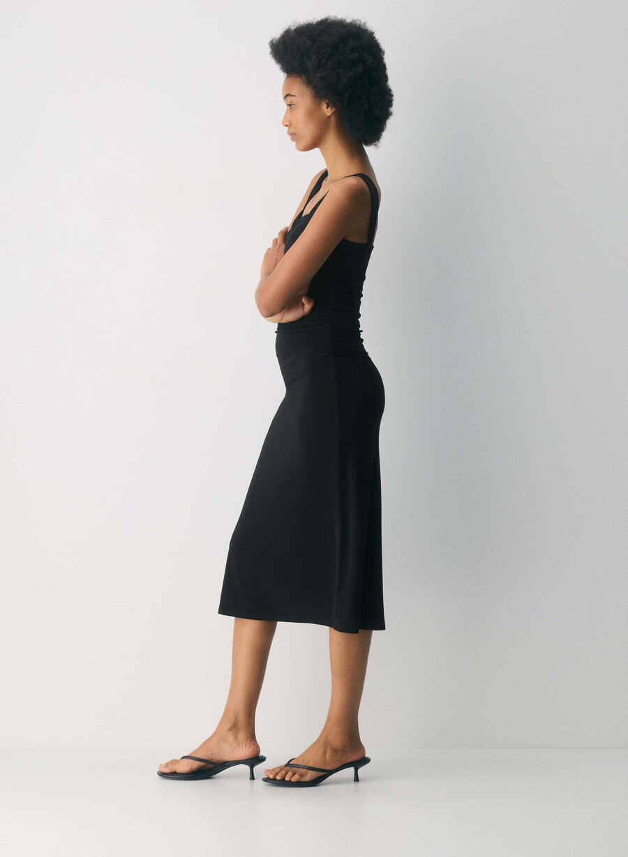 smooth matter voice dress schwarz