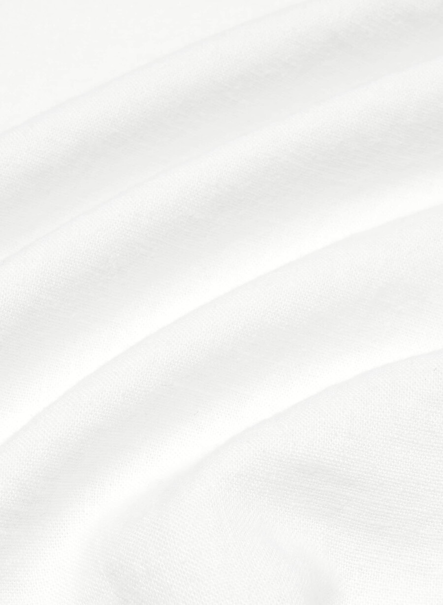 wellbeing leinenkleid weiss