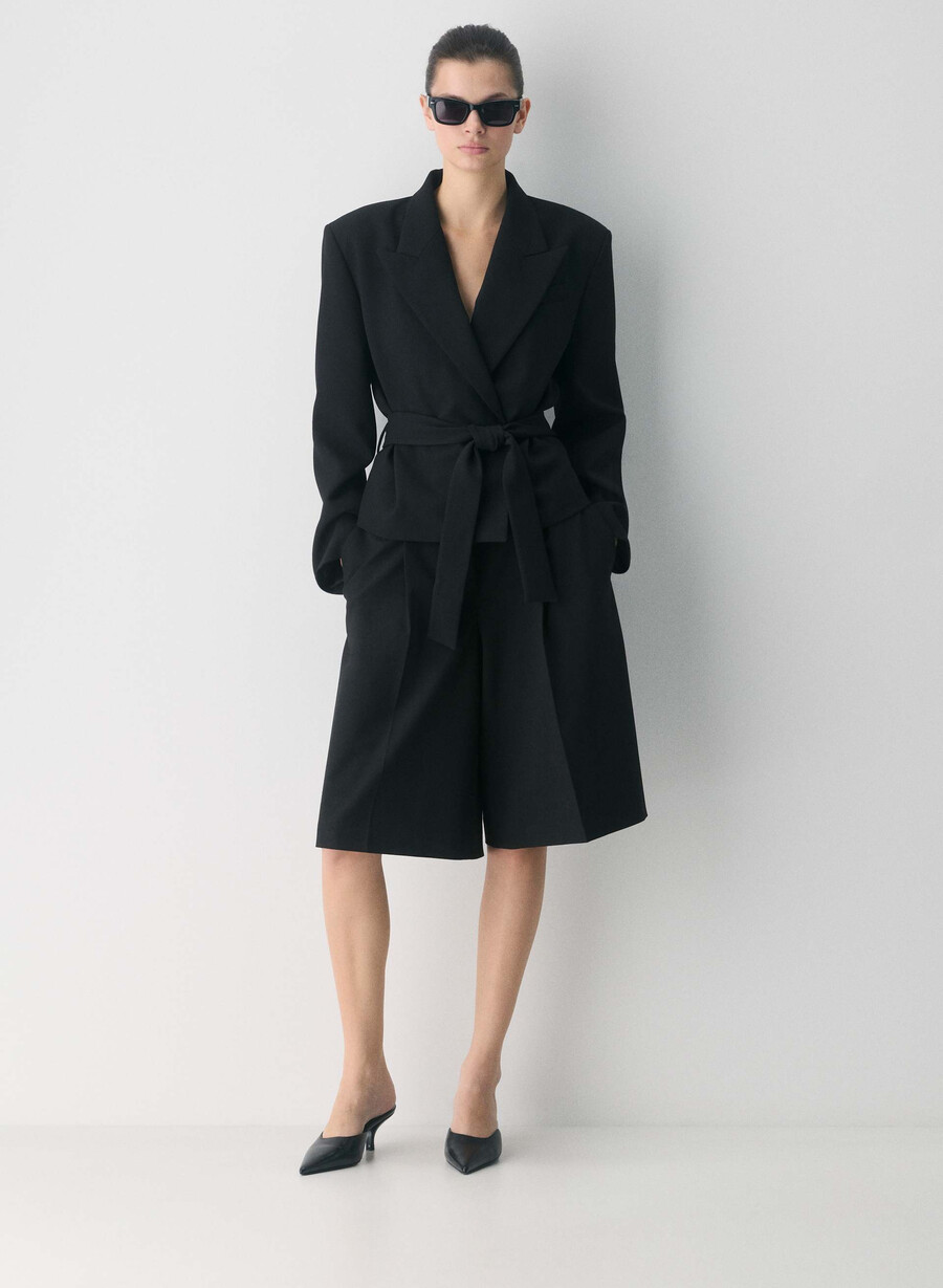 modus blazer – reessential black