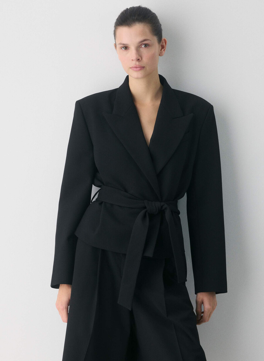modus blazer – reessential black
