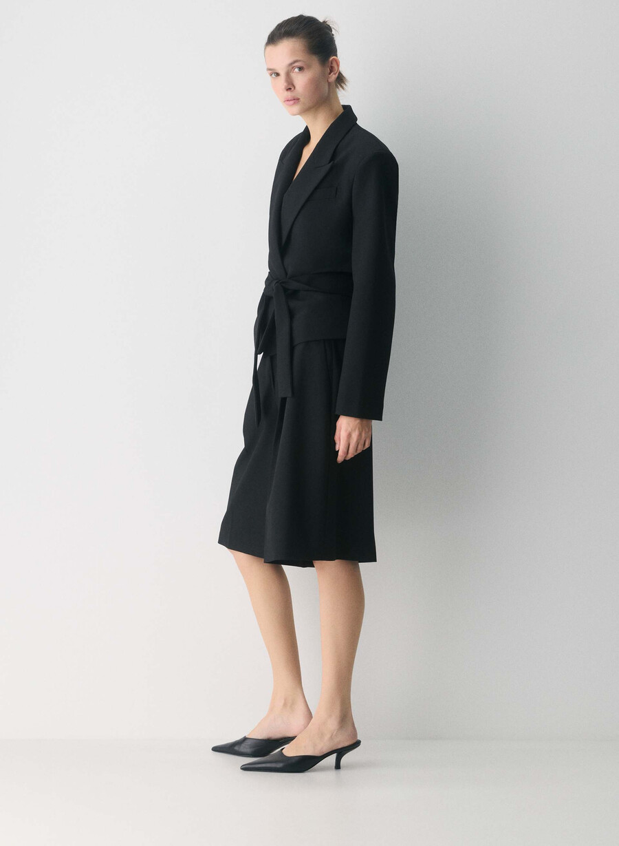modus blazer – reessential black