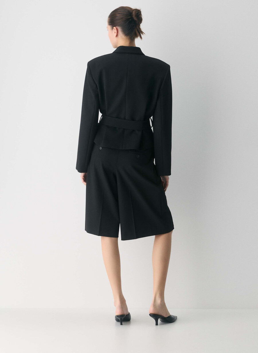 modus blazer – reessential black