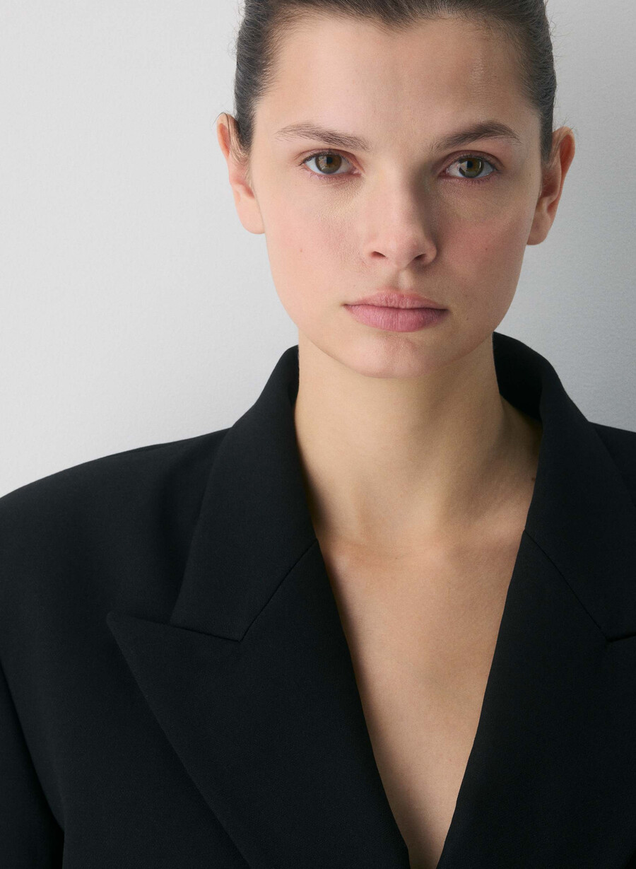 modus blazer – reessential black