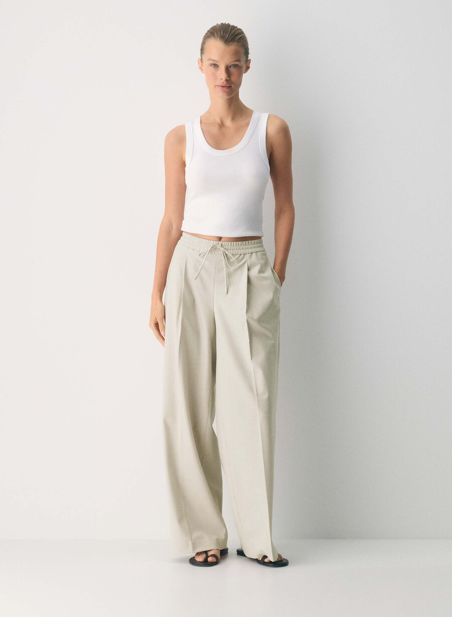 leroy pant - reessential light heather matte pearl