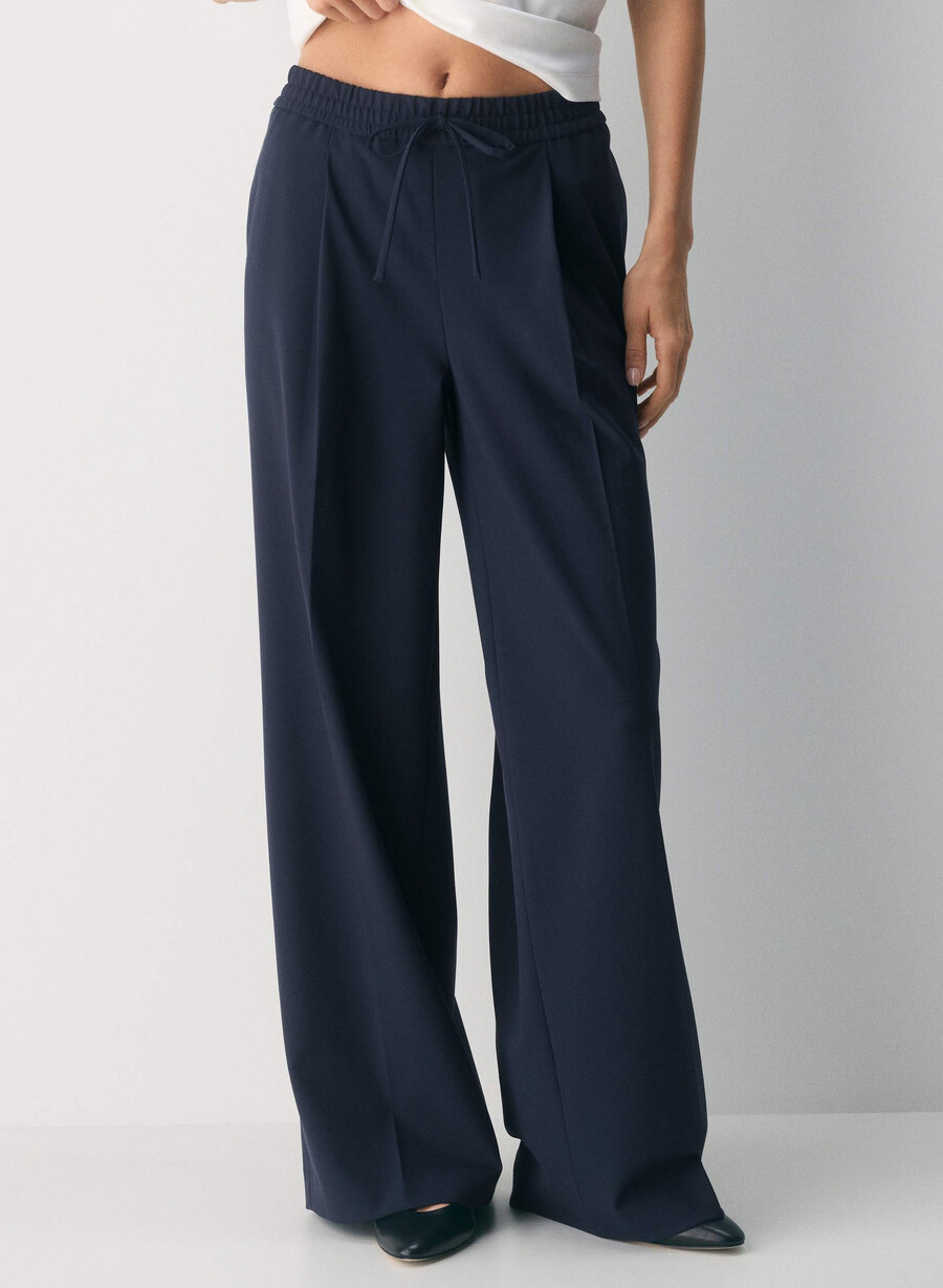leroy pant - reessential light dark night navy