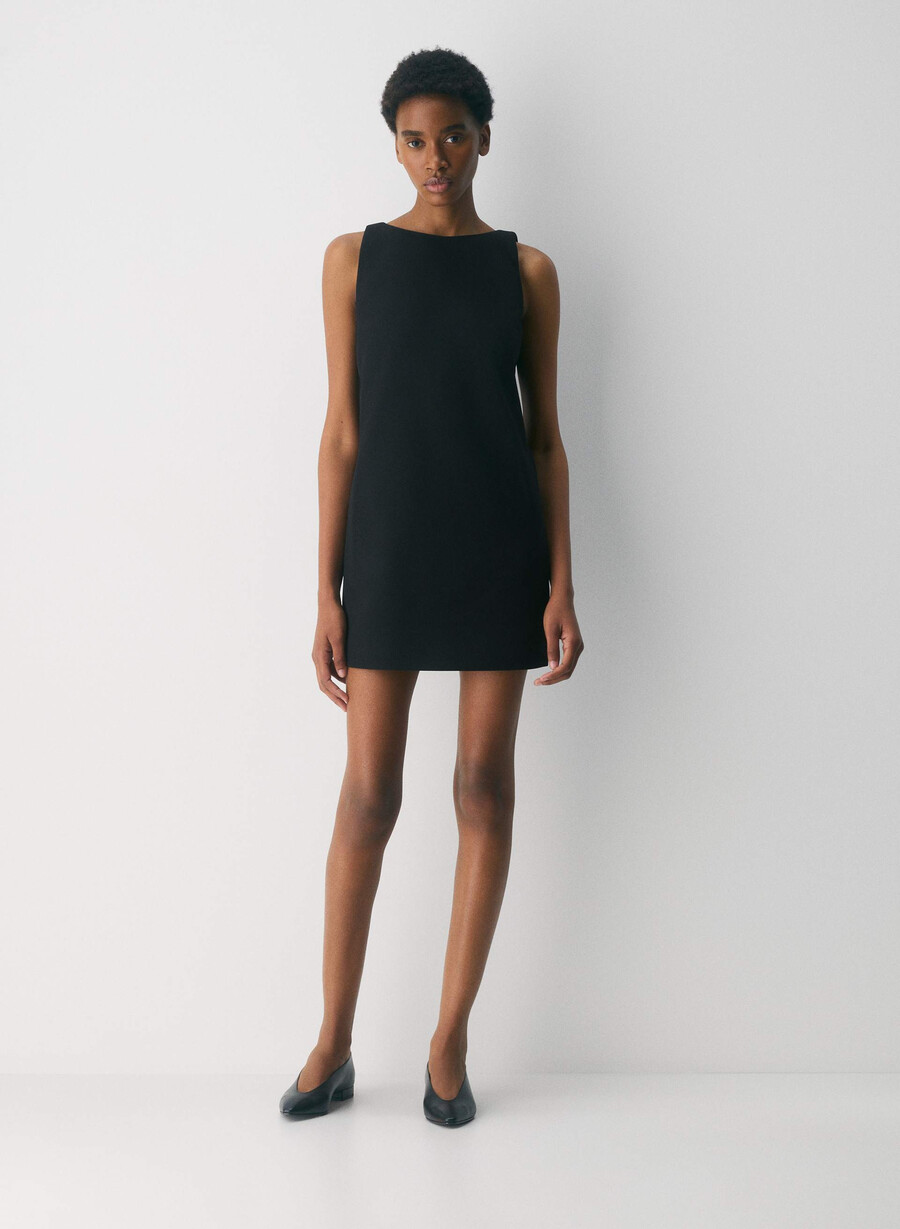 indicator dress - reessential black
