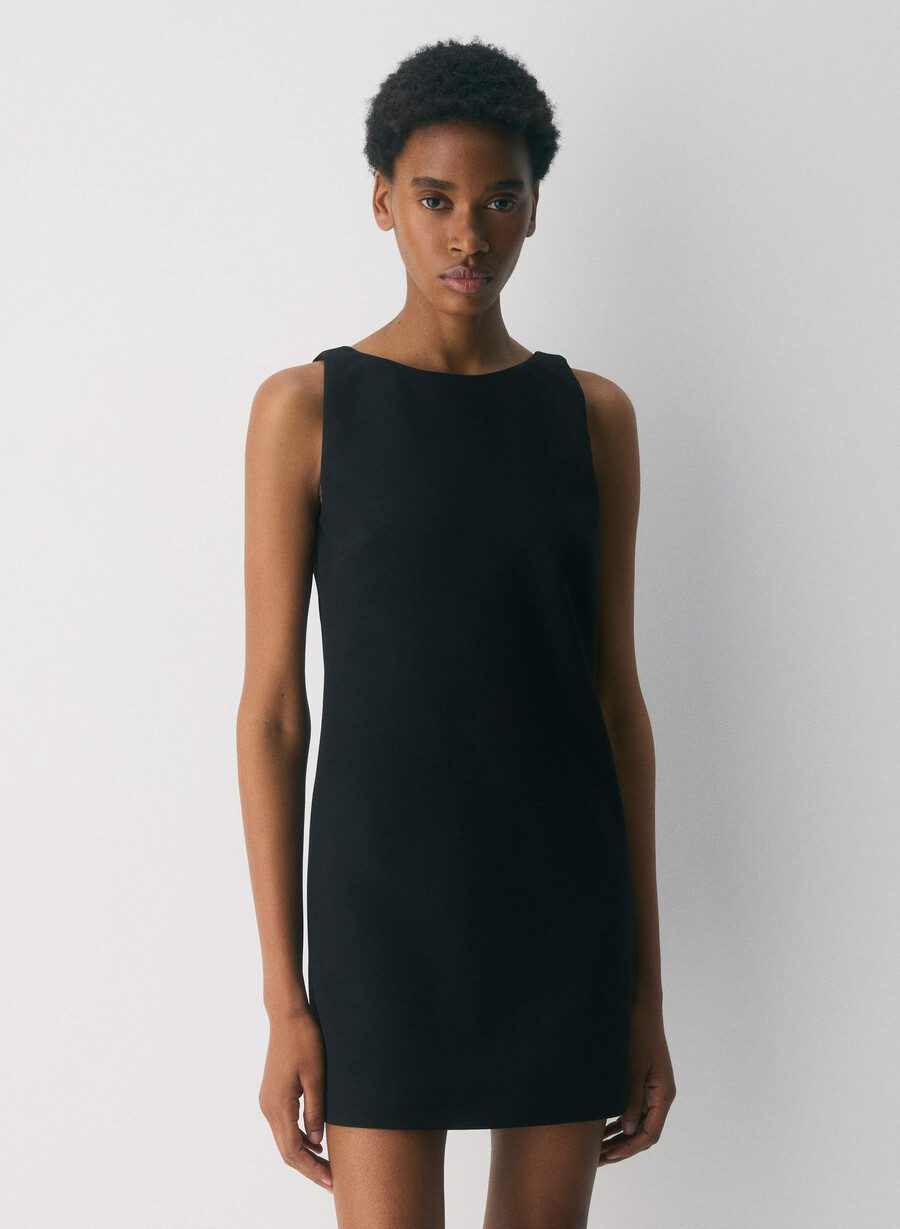 indicator dress - reessential black