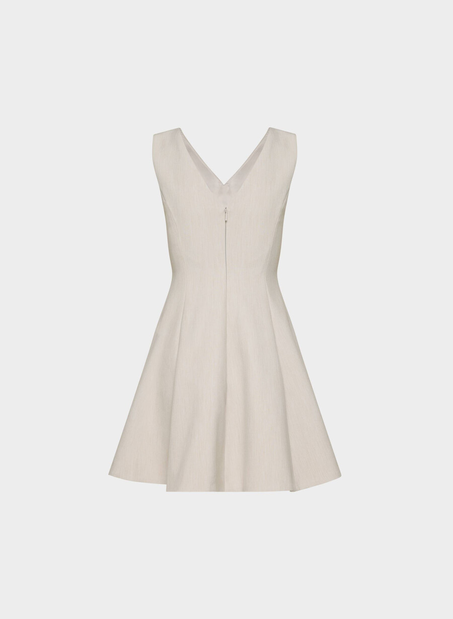 pledge dress - reessential heather matte pearl