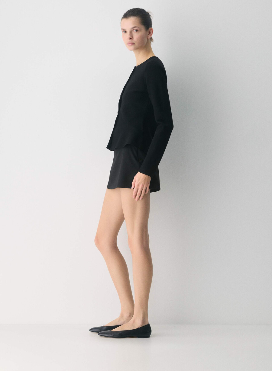 epitome sweater - wonder yarn schwarz