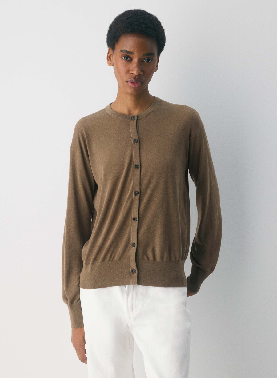 acumen cardigan folio braun
