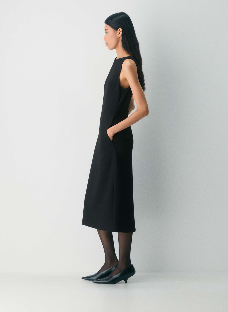 bond maxikleid schwarz