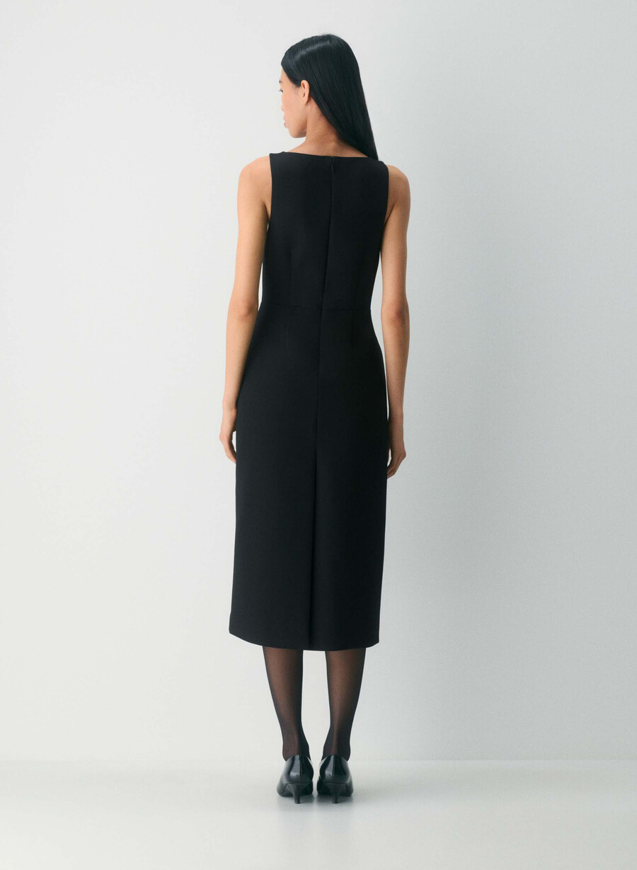 bond maxikleid schwarz