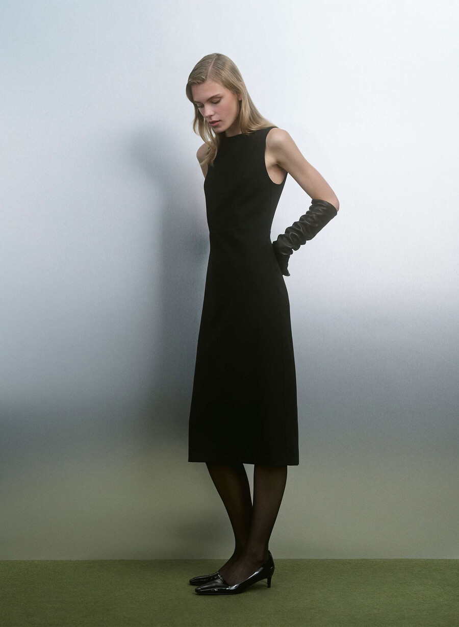 bond maxikleid schwarz