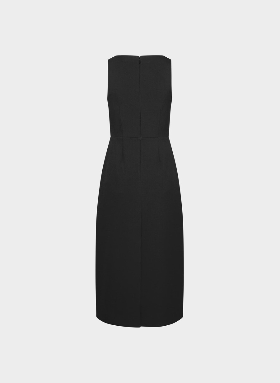 bond maxikleid schwarz