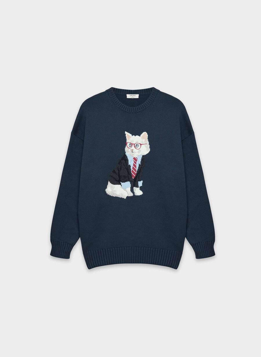 cotton charm peggy icon pullover admiralweiss