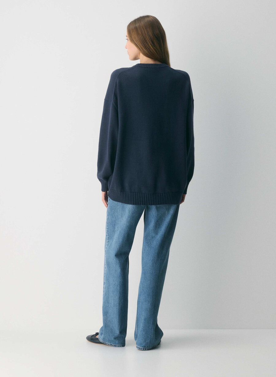 cotton charm peggy icon pullover admiralbraun