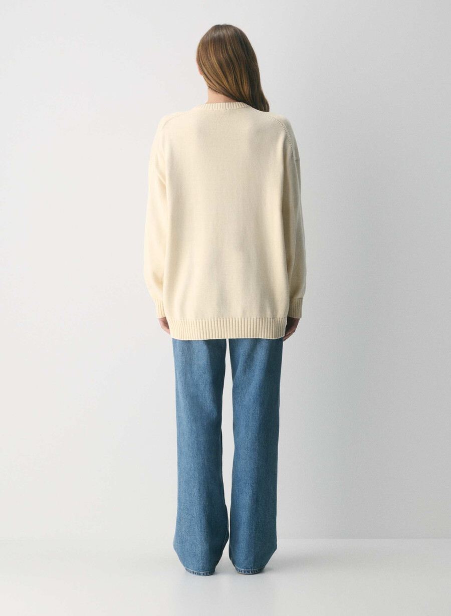 cotton charm peggy icon pullover sand dune weissbrob