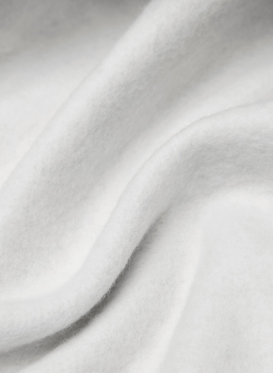 kuscheliges sweatfleece mit mega-halbreißverschluss heather chrome