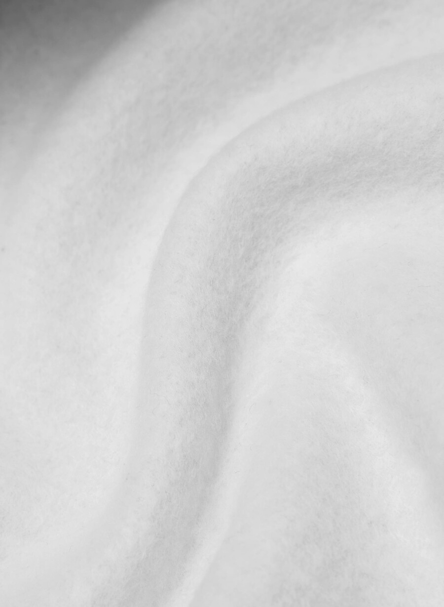 kuscheliges sweatfleece mit mega-stehkragen heather chrome