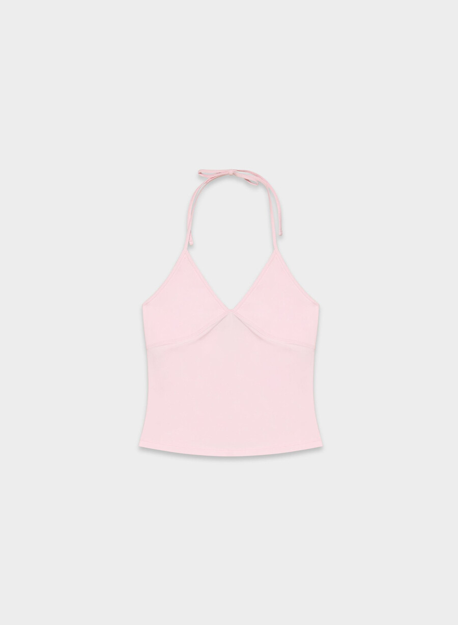 homestretch smooth slowjam halter top villa pink