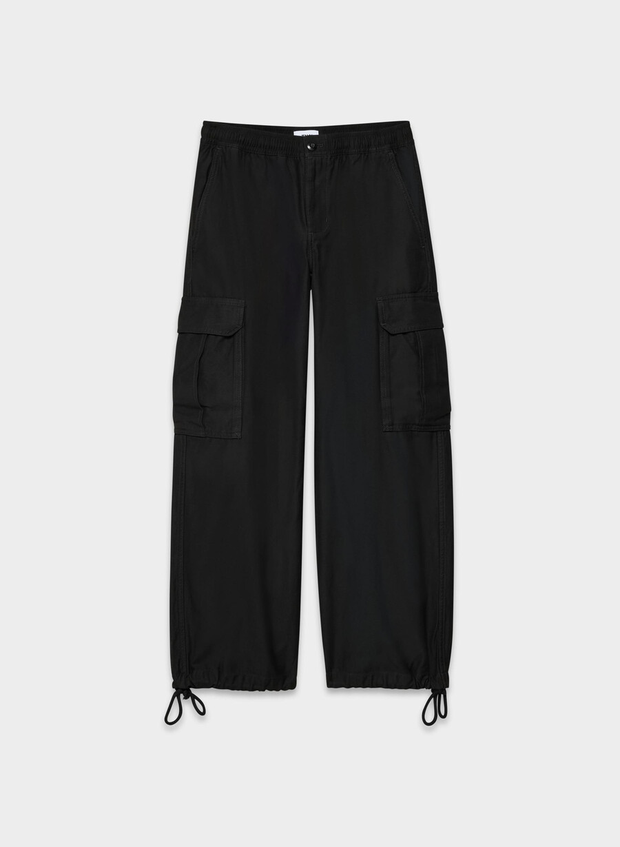 strobe cargohose vintage schwarz