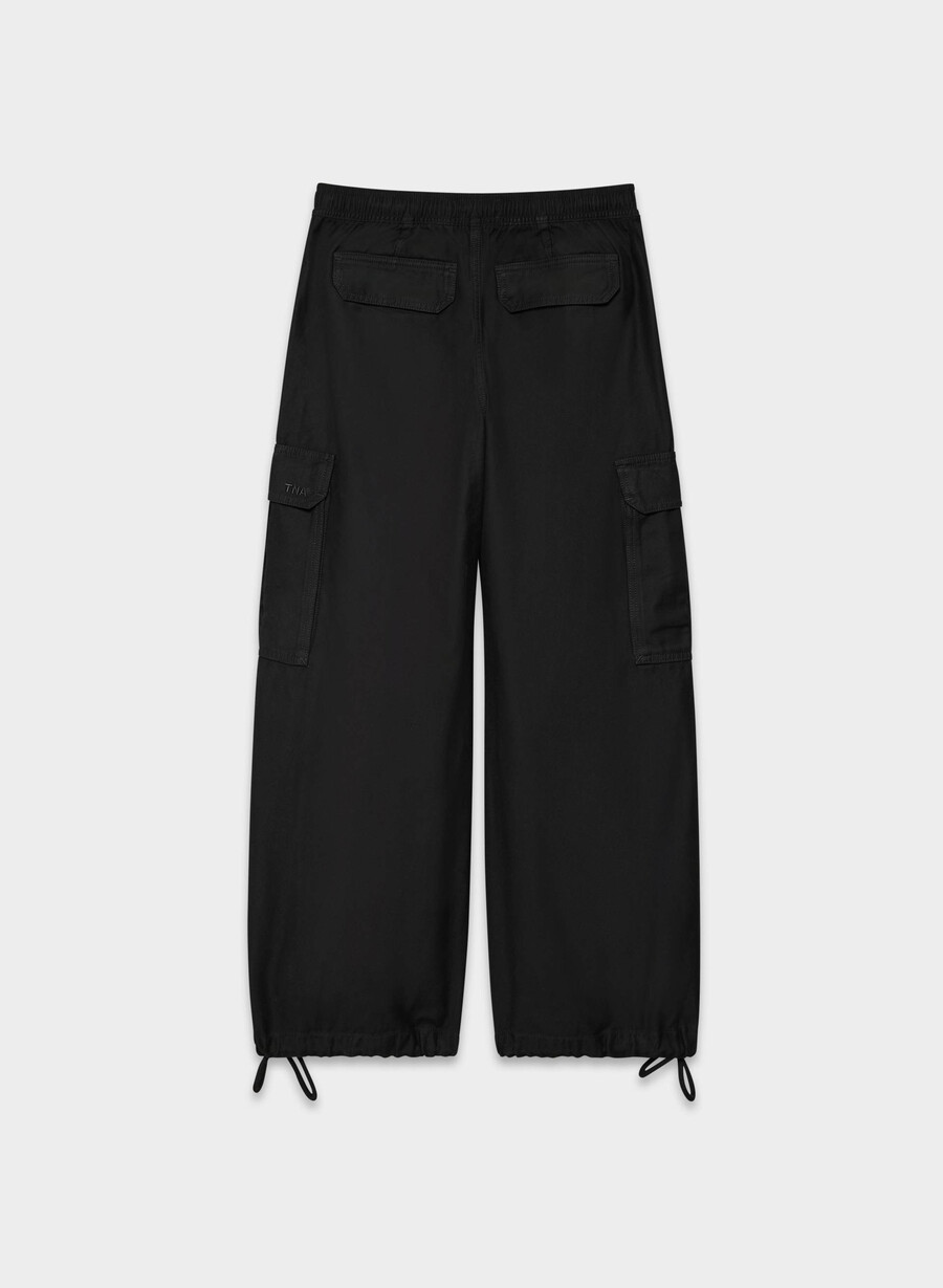 strobe cargohose vintage schwarz