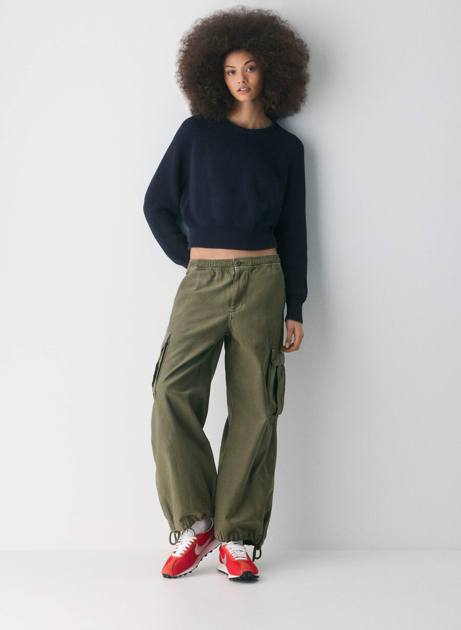strobe cargo pant lived-in army green