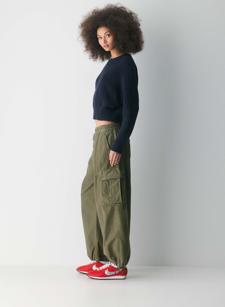 strobe cargo pant lived-in army green