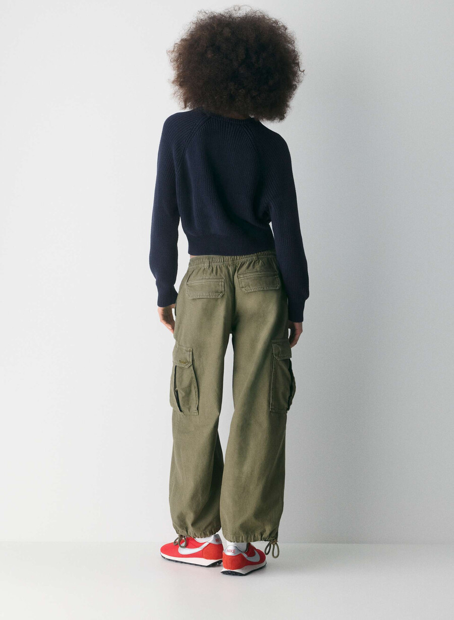 strobe cargo pant lived-in army green