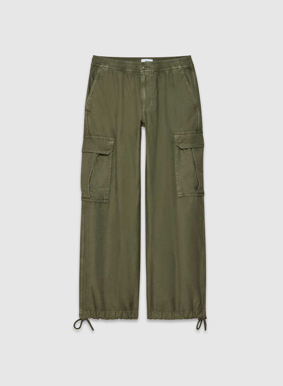 strobe cargo pant lived-in army green