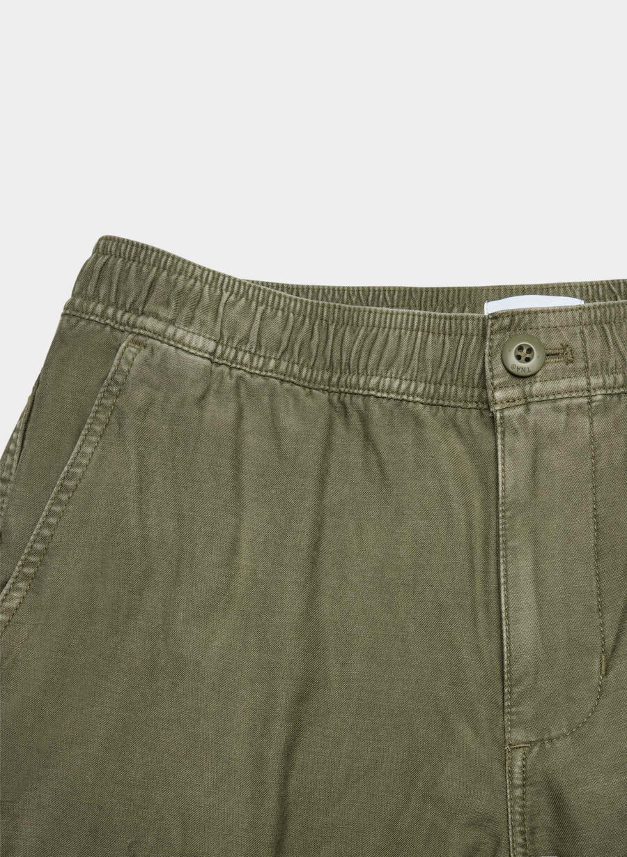 strobe cargo pant lived-in army green