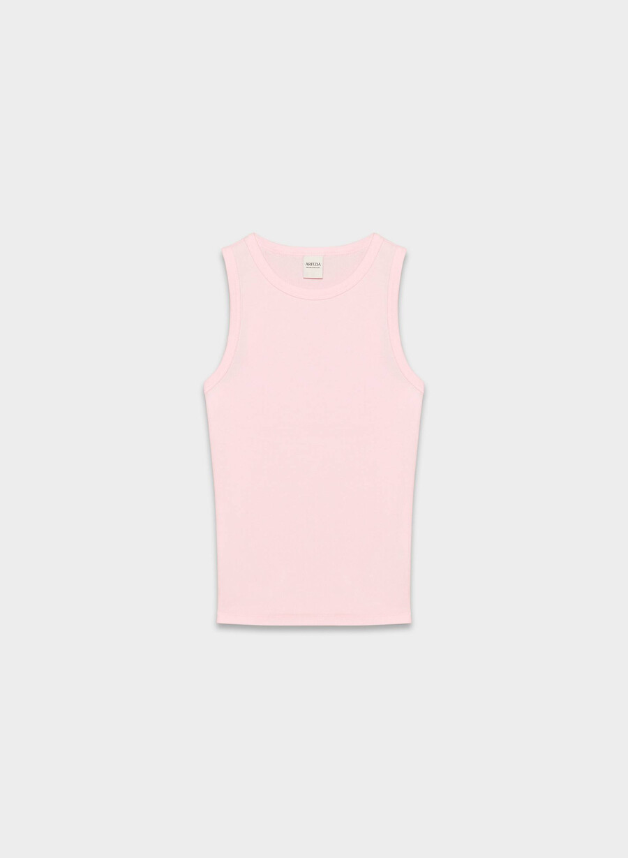 homestretch rib boombox tank villa pink