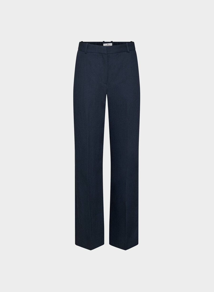 neue agenturhose - leinen admiral