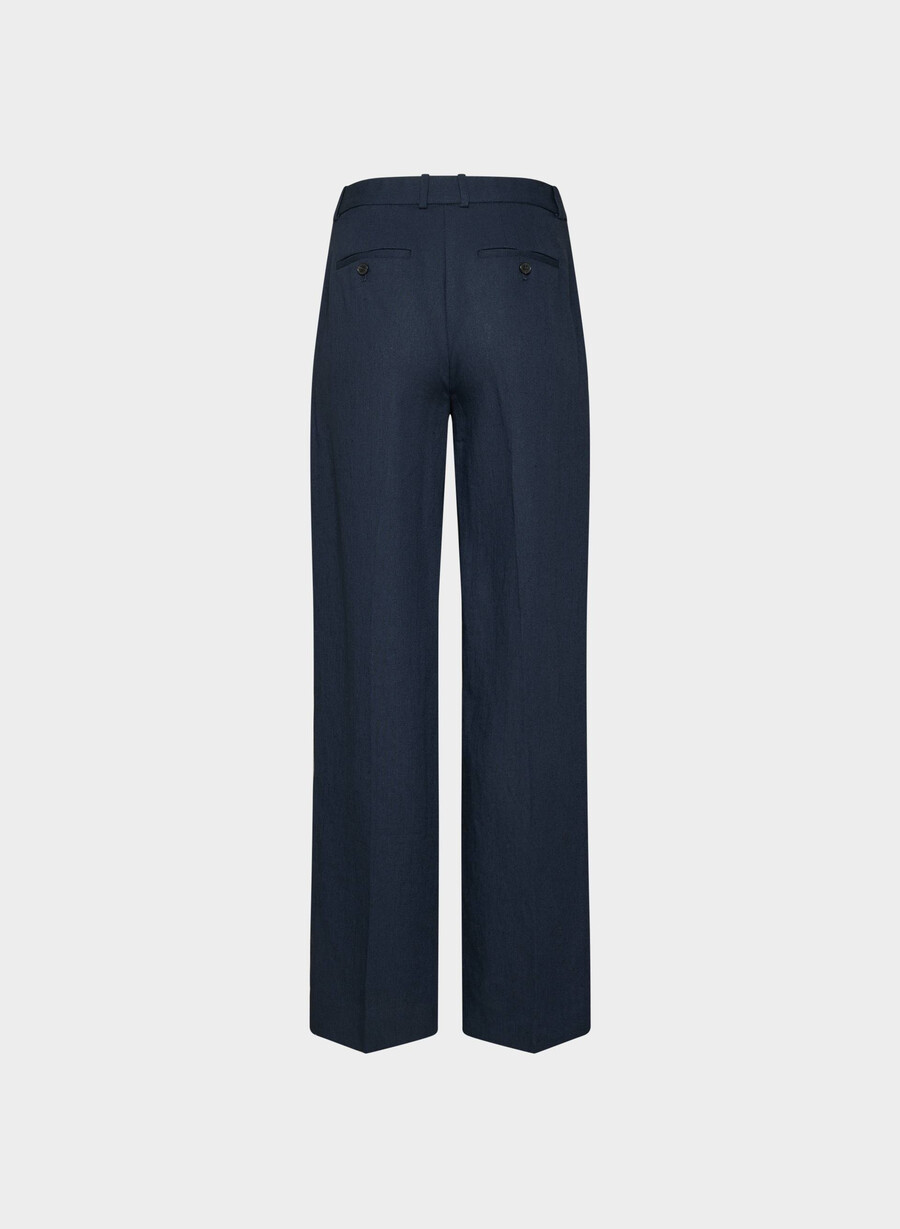 neue agenturhose - leinen admiral