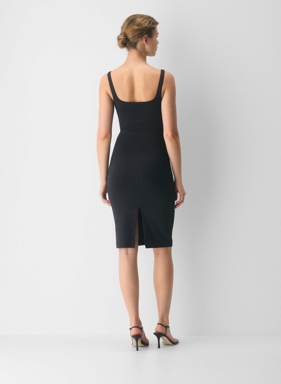 original contour illuminate kleid villa blau