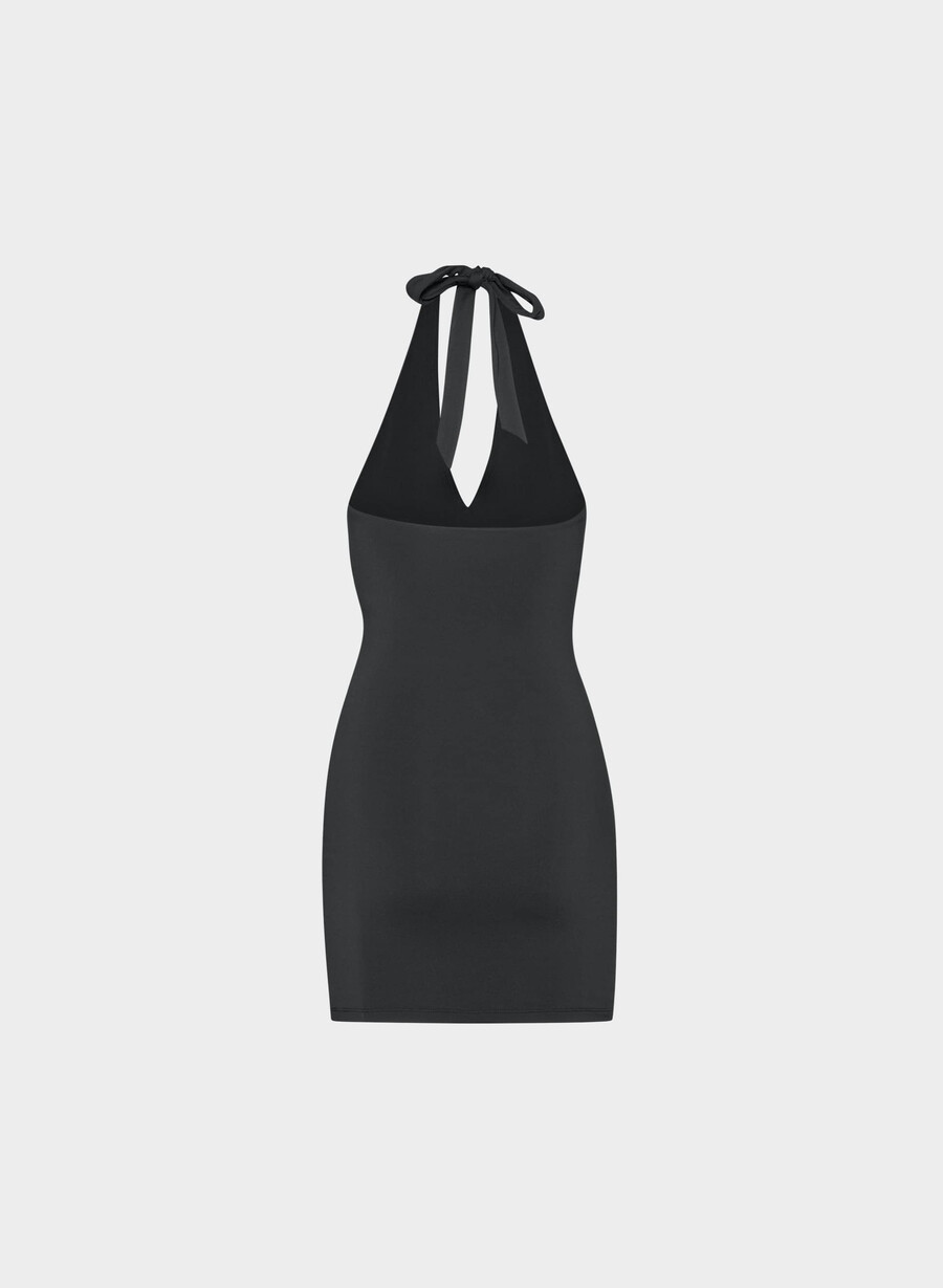 original contour tantalize neckholderkleid schwarz