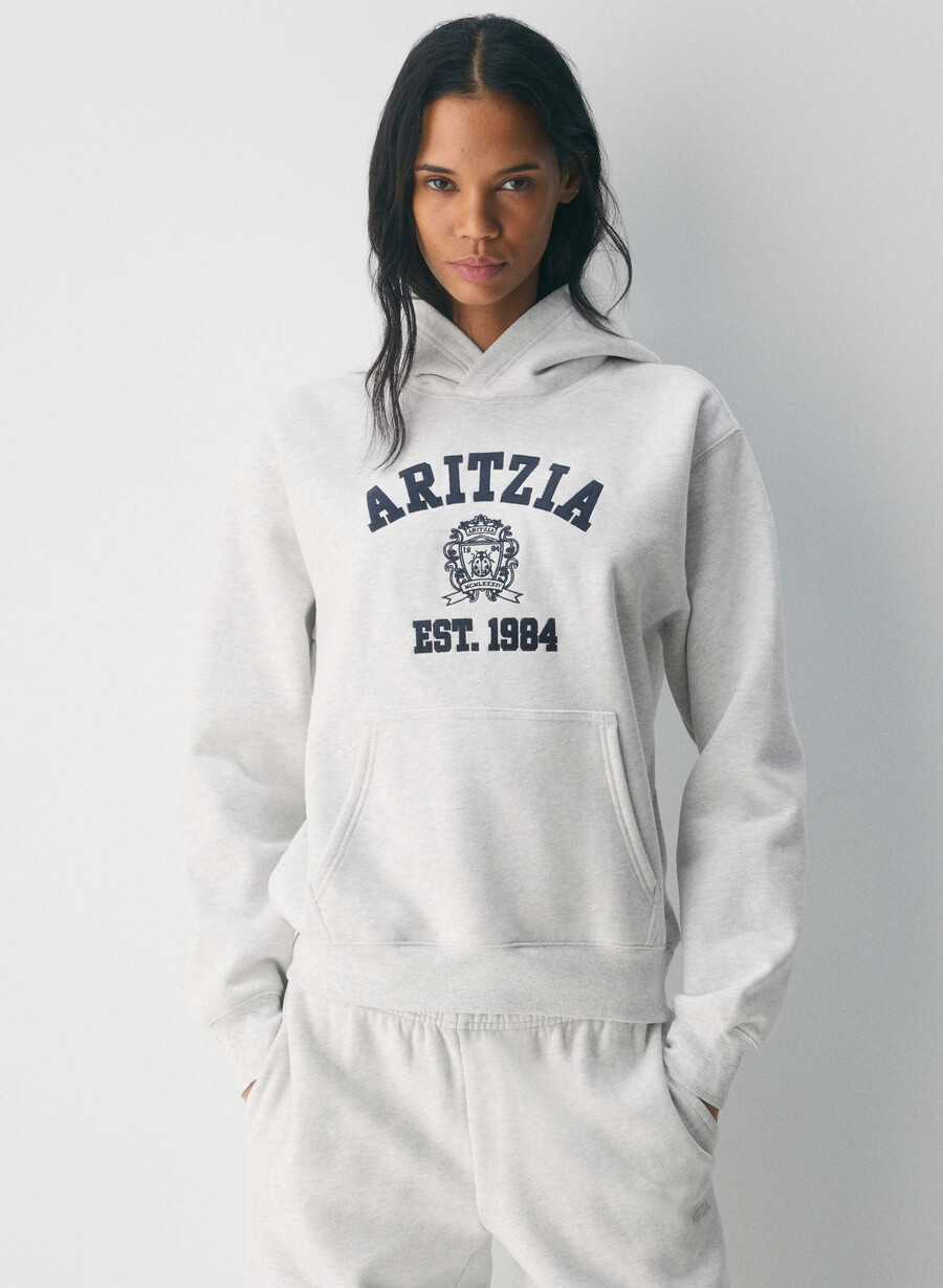 kuscheliger sweatfleece-hoodie perfekt in admiralweiss