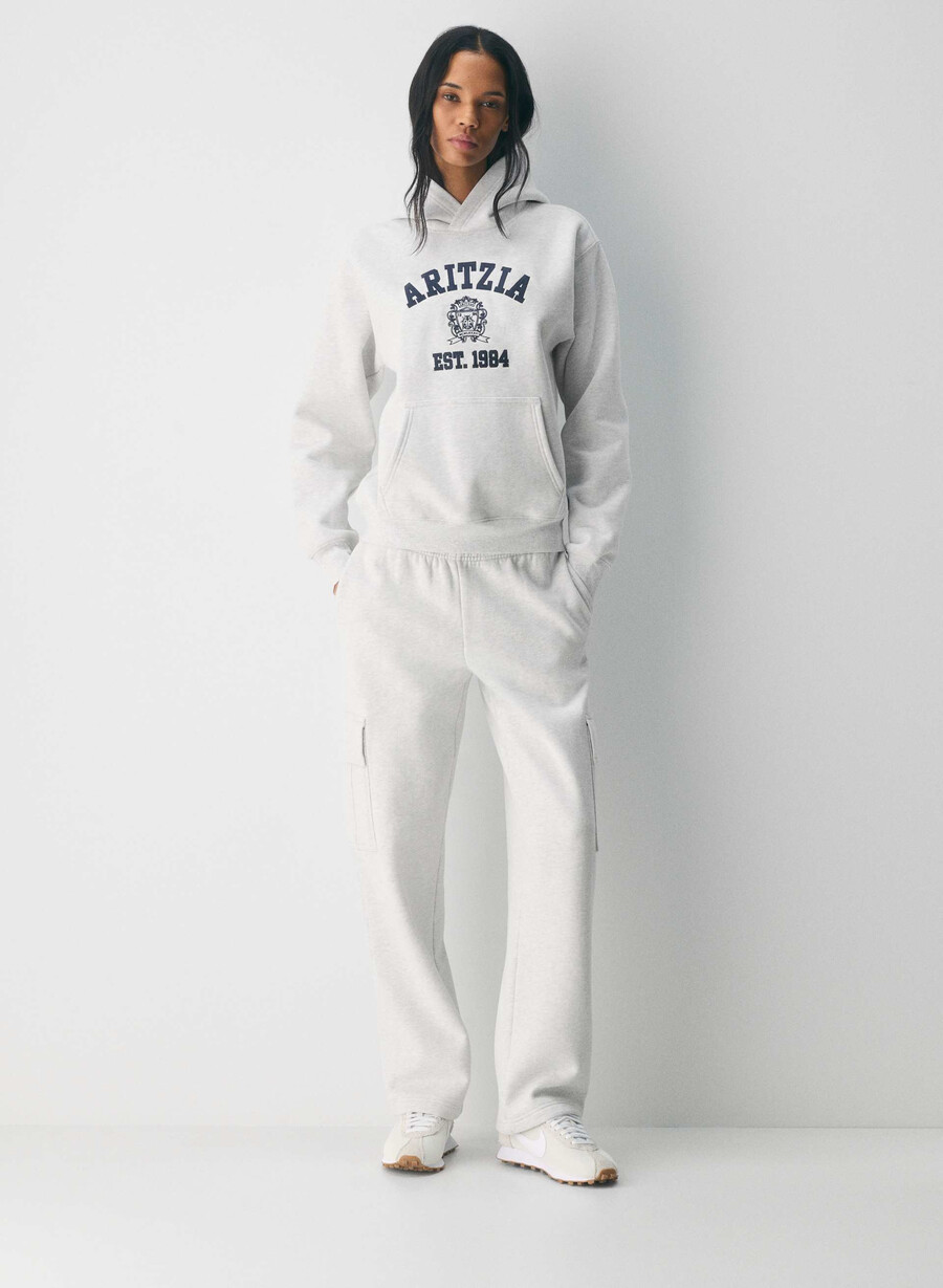 kuscheliger sweatfleece-hoodie perfekt für kinder. farbe weißadmiral