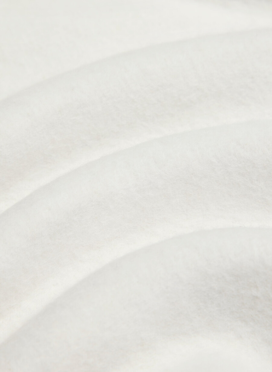 kuscheliger sweatfleece-hoodie perfekt für kinder. farbe weißadmiral