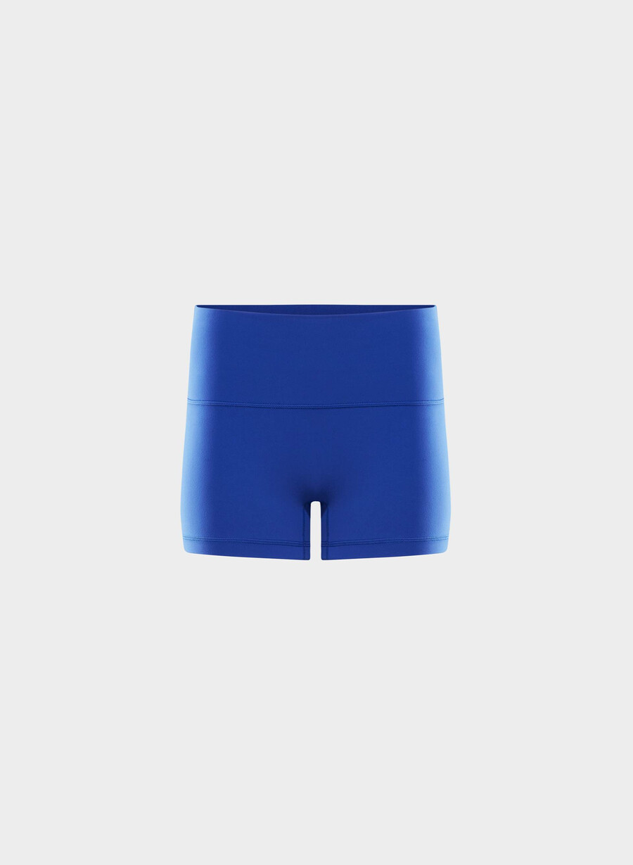 butter cheeky infinite hi-rise 3 short ablaze blue