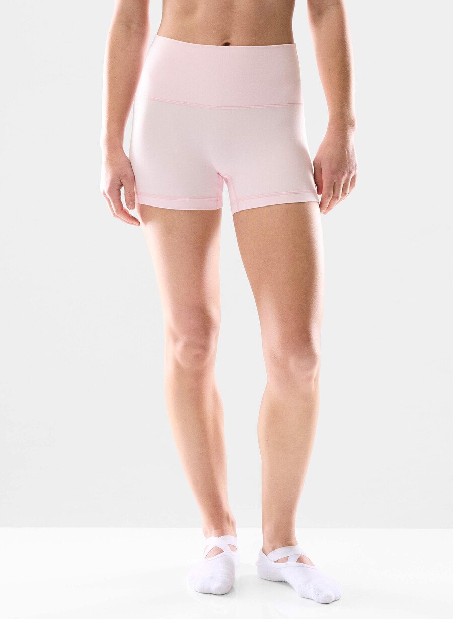 butter cheeky infinite hi-rise 3 short villa pink