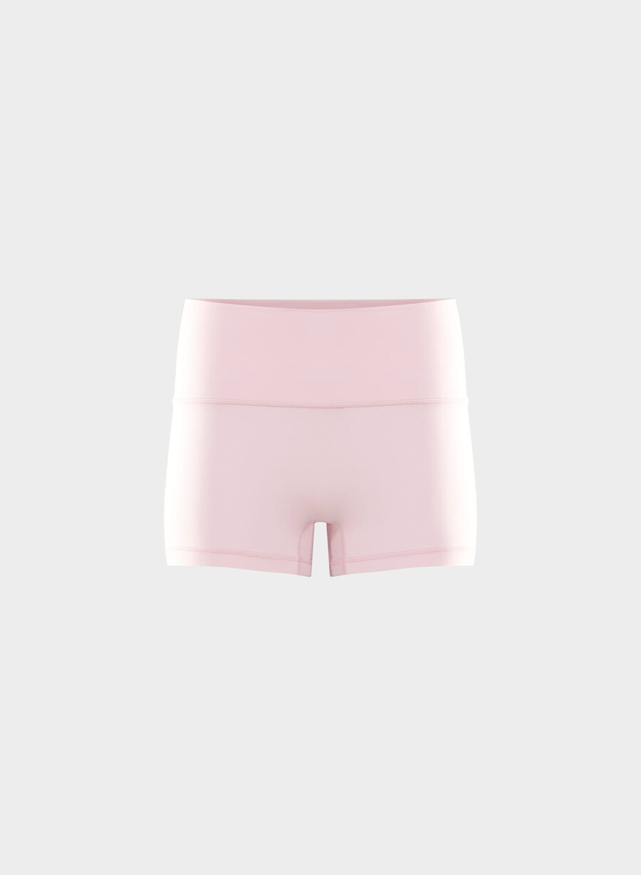 butter cheeky infinite hi-rise 3 short villa pink