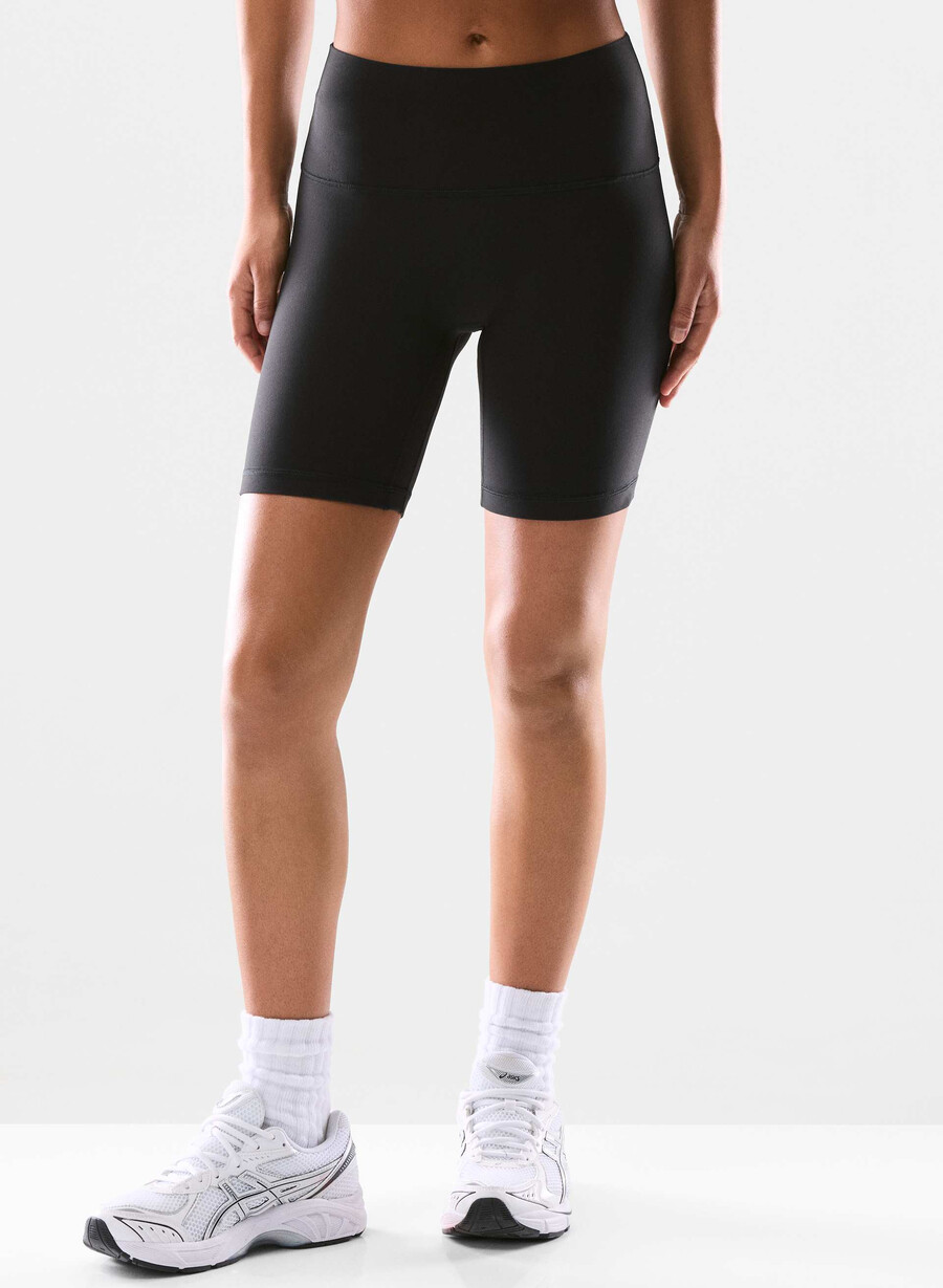 butter cheeky infinite hi-rise 7 short black